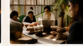 Tea tasting gathering